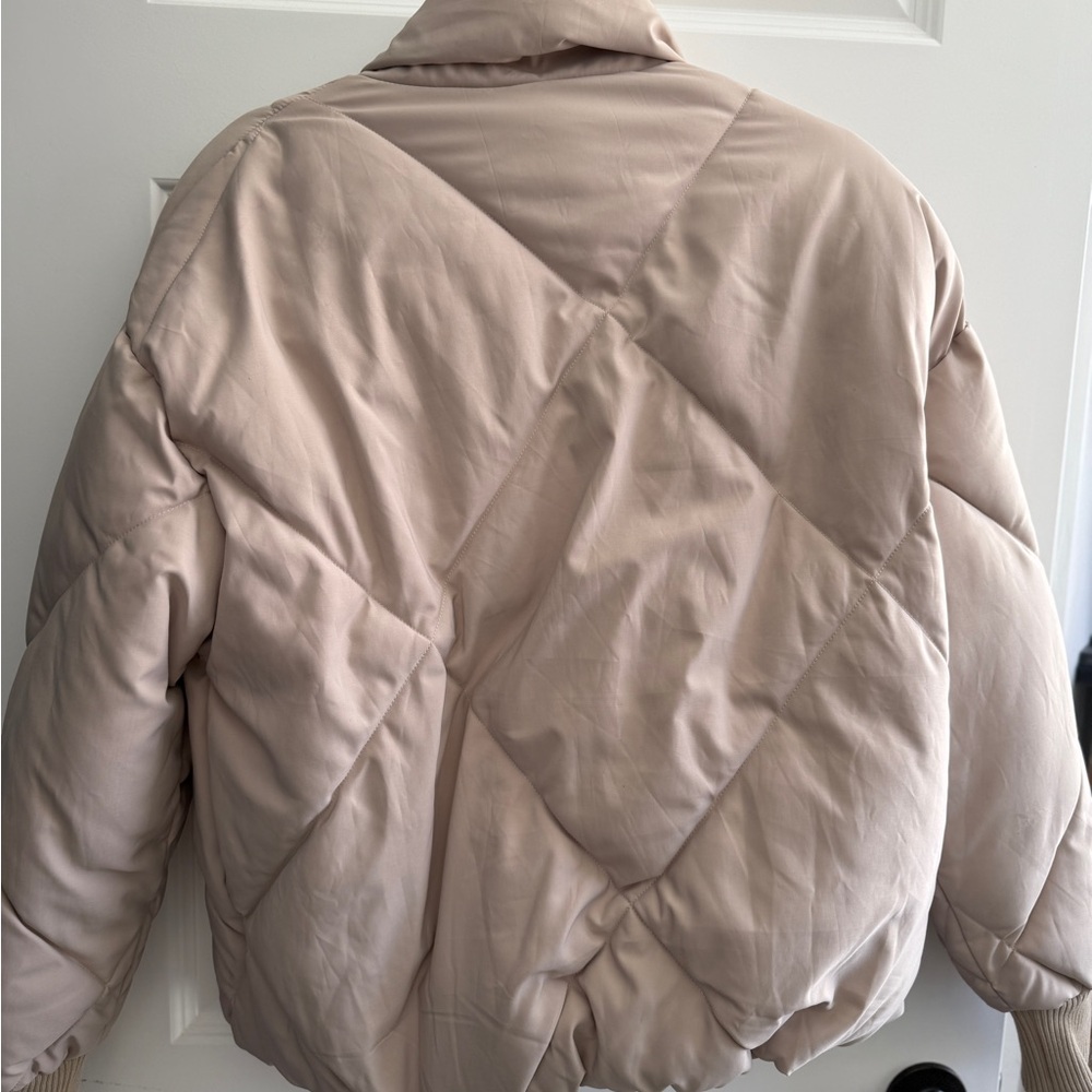 MEROKEETY Women's Long Sleeve Zipper Puffer Jacket